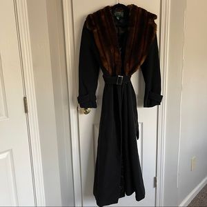 Vintage Ralph Lauren 40s Style Trench Coat
